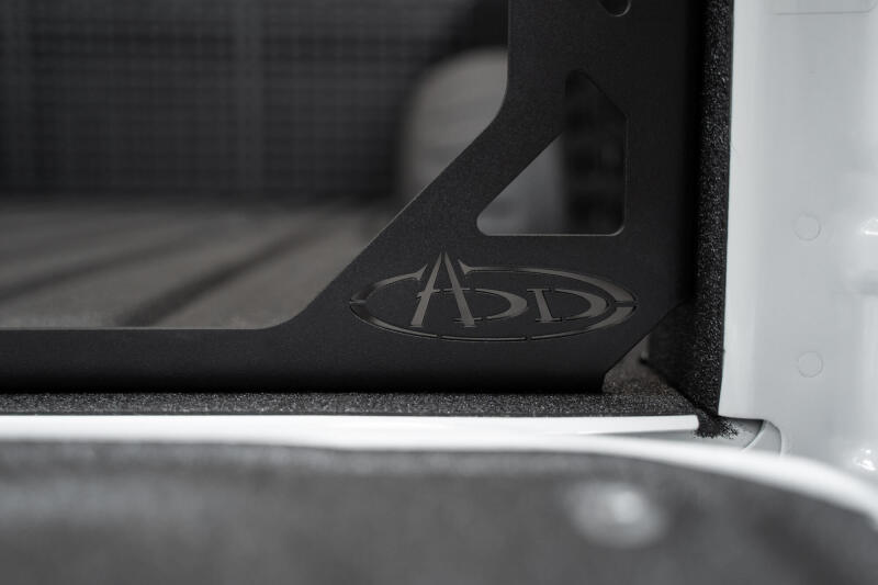 Ford Super Duty F250 Bed Channel Stiffener - Addictive Desert Designs - Black - `23-`27